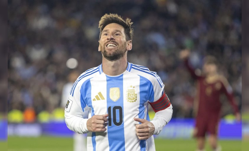 Messi Amo jugar a la pelota y lo voy a hacer hasta que no pueda más